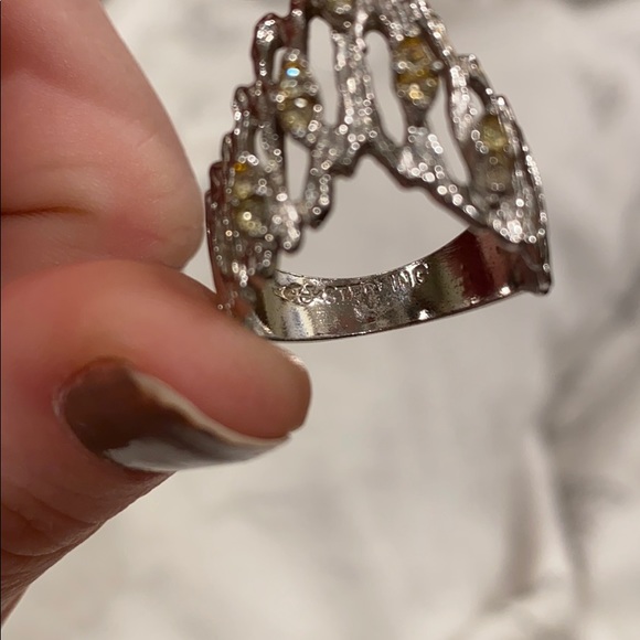 Sterling silver ring size 10 - Picture 7 of 10